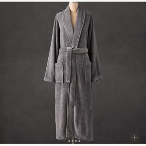 Restoration Hardware LUXURY PLUSH LONG ROBE